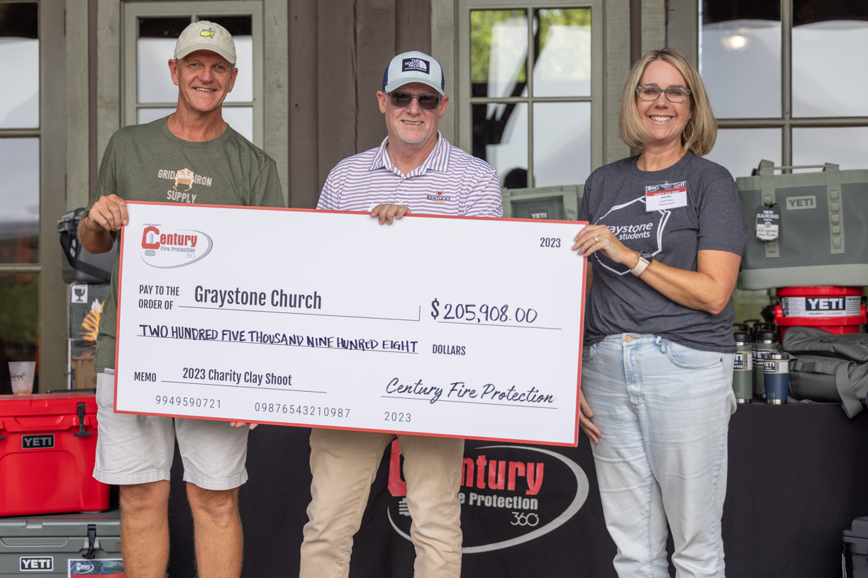 2023 Clay Shoot CFP CEO + Graystone recipients